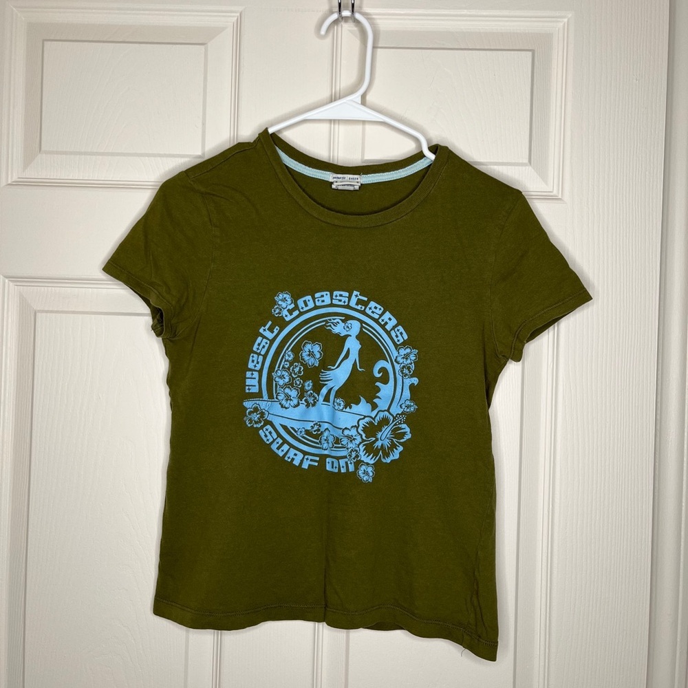 Vintage old navy surf shirt medium cotton 2004 Peru